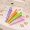 Pinzas para el pelo de colores de caramelo estilo coreano, pinzas gruesas de plástico, pinzas laterales, pinzas de cocodrilo, fabricante, venta al por mayor, en stock