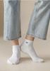 Calcetines de hombre de algodón puro desodorante absorbente de sudor calcetines de hombre otoño e invierno niños calcetines de algodón blanco y negro hasta media pantorrilla en stock de fábrica