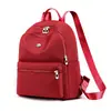 Mochila escolar de grande capacidade comércio exterior preferencial mochila casual feminina leve cor sólida tecido Oxford bolsa de viagem para mulheres