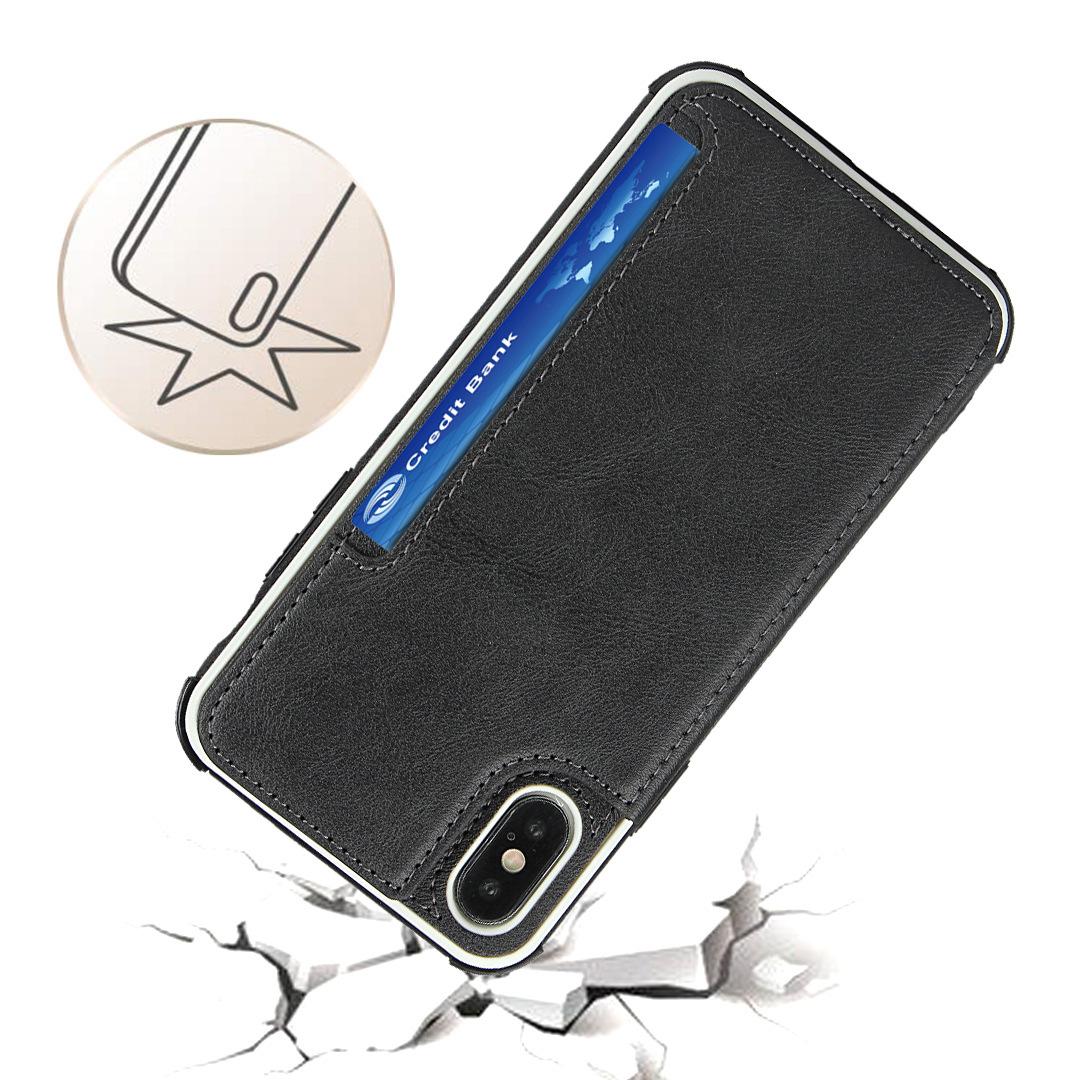 苹果iPhone X/Xs 翻盖插卡手机壳