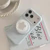 Funda Magnética Simple de Lunares Estilo Coreano Ins Adecuada para Funda de Teléfono Móvil Apple 17Promax Iphone16 Soporte de Estrella 15P