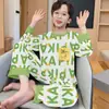 Pijama Infantil de Manga Longa Fino Roupa de Casa de Bebê Roupa de Outono para Menino Crianças Médias e Grandes Desenho Animado Adolescentes Roupa para Ar Condicionado conjunto