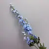Hierba de Golondrina Voladora de Tres Puntas Flor Artificial Salón de Ceremonias de Boda Decoración Techo del Hogar Guía de Carretera Arreglo Floral Ramo de Flores Artificiales Materiales Florales para Paisajismo