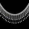 Cadena de Diamantes, Cadena de Cordón con Borlas, Ropa y Accesorios Transfronterizos para DIY, Cadena de Cintura de Diamantes de Agua, Cadena de Garra Soldada, Accesorios de Diamantes