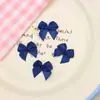 Cinta tejida de 1 cm con lazo terminado, material para envolver regalos, cinta para accesorio de cabello de lencería, mini lazo