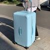Maleta con Ruedas Universales de Gran Capacidad Resistente al Desgaste Cremallera 26 pulgadas Cinco Ruedas Moda Caja con Contraseña Influencer de Internet Compartimento Tres-Siete Equipaje