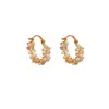 Pendientes para Mujer Lujo Ligero Gama Alta Moda Hebilla de Oreja Simple Venta al por Mayor Nicho Delicados Pendientes de Gama Alta Accesorios de Joyería Elegantes