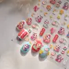 Pegatinas para Uñas Estilo Nuevo Repujadas Populares Serpiente Papelería Pegatinas para Uñas Retro Feliz Año de la Serpiente Al por Mayor Arte para Uñas Retro