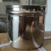 Tanque de Algodão de Aço Inoxidável 304 Tanque Espessado para Pomada Tanque de Retenção de Amostras Tanque para Curativo com Desinfecção por Álcool Salão de Beleza Bola de Algodão para Tatuagem