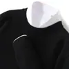 Suéter de Punto Suelto con Cuello Redondo para Hombre Capa Base Otoño Invierno Primera Línea Listo para Usar Suéter Talla Grande 100% Lana Pura Capa Base