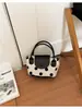 Bolsa transversal de bolinhas estilo minimalista, nova bolsa de ombro tendência verão 2026 de grande capacidade, bolsa de ombro casual leve para mulheres