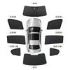 Adecuado para Geely Panda mini cortina parasol succión magnética cortina de privacidad para ventana lateral ICON Ruirui protección solar escudo de aislamiento térmico