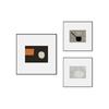 Estilo Lujo Ligero Moderno Simple Alta Gama Mural Abstracto Pared Combinación Cuadrada Pintura Decorativa para Restaurante Pintura Colgante para Comedor