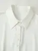 Al por mayor Otoño 2026 Nuevo Estilo Europeo y Americano Camisa de Manga Larga Ajustada Textura de Satén de Seda para Mujer 7494