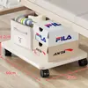 Estante de Almacenamiento Debajo de la Cama para Dormitorio Base de Cama Portátil Estante para Maletas con Ruedas Caja de Gran Capacidad Almacenamiento Tablero de Almacenamiento