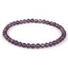 Pulsera de ágata natural de 4 mm con diseño de explosión transfronteriza de Amazon. Pulsera mini con dije de energía Joker simple para niña.