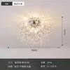 Suministro Exclusivo Transfronterizo de Luces para Dormitorio: Lámpara de Techo Creativa Romántica de Diente de León para Sala de Estar, Cristal Simple para Dormitorio Principal, Luciérnaga Fuegos Artificiales
