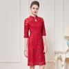 Preço Especial Dropshipping Banquete de Casamento para Sogra, Temporada de Casamento Outono e Inverno, Vestido para Mãe Gorda Tamanho Grande, Saia Feminina