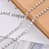 Corrente Prata 925 Lua Branca Peça Dupla Renda Colar Duplo Lábio Corrente Clavícula Cruzada Amazon Fronteira