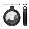 Para cubierta protectora Apple AirTag Localizador antipérdida de Apple Cubierta protectora de fibra de carbono dos en uno de TPU todo incluido