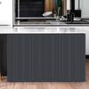 Cortina Cubierta para Gabinete de Cocina de Color Sólido Cortina Cubierta para Gabinete Feo Cortina de Puerta Cortina para Zapatero Estante de Almacenamiento Cortina de Tela Decorativa para Gabinete Cinta Mágica