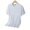 Camiseta de Manga Corta de Seda de Hielo para Hombre Verano Delgada Casual Deportes Fitness Entrenamiento Versátil Sudadera Holgada Ropa de Secado Rápido