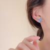 Pendientes de Clip de Mariposa Frescos Sin Perforaciones, Diseño Elegante y de Moda, Pendientes Nuevos, Accesorios de Gama Alta de Nicho para Mujer