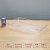 Vitrine Malatang Caixa Acrílico Bacia de Porção Plástico Transparente Caixa de Legumes Caixa de Exibição de Pratos Bacia de Legumes