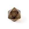 Dados Poliedros de Cristal de Chá Sintético Gravados Dnd Dungeons and Dragons Conjunto de Sete Peças Z08