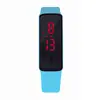 Relógio LED Tátil Estilo K Relógio Digital Esportivo para Estudantes Pulseira Relógio Segunda Geração Relógio LED Relógio de Presente Relógio LED