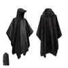 Poncho Impermeable Tres en Uno de Comercio Exterior Lona de Mochila Exterior Transfronteriza para Montañismo Poncho Portátil de una Pieza para Adultos