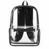 Mochila Transparente Bolsa Escolar de PVC para Estudiantes de Primaria, Mochila Escolar Infantil de Gran Capacidad, Bolsa de Gelatina para Viajes al Aire Libre, Mochila Transparente