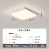 Luminária de Sala de Estar, Moderna, Simples e Elegante, Novo Modelo 2025, Proteção Ocular de Espectro Total, Luminária Principal para Sala de Estar, Combinação de Luminárias para Pacote de Casa Inteira