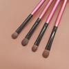 Pincel de maquillaje de buena calidad en stock de Shenzhen, pincel pequeño de pelo de caballo para sombras de ojos, pincel floreciente, pincel básico para sombras de ojos, herramientas de maquillaje