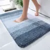 Tapetes de Chão para Banheiro Atacado Transfronteiriço, Imitação de Caxemira Espessa, Absorventes de Água, Tapetes Antiderrapantes, Tapetes de Porta para Banheiro e Vaso Sanitário Doméstico
