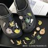 Acessórios de Fivela de Flor de Folha Destacável para Sapato Tamanco DIY Transfronteiriço, Fivela Decorativa Criativa de Planta da Moda Atacado