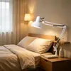 Lámpara de Escritorio LED Plegable con Clip Luz Suave Protección Ocular Iluminación para el Hogar Estudio Oficina Lámpara Brazo Largo Luz de Relleno Luz Nocturna Pequeña Personalizable