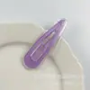 Pinzas para el Cabello de Colores Dulces Pinzas Bb para Niños, Lindos Pasadores Metálicos de Gota de Agua, Pasadores para Flequillo Lateral, Pinzas para el Cabello de Alta Gama para la Parte Posterior de la Cabeza