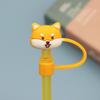 En stock Venta al por mayor barato tapón de pajita de silicona tapa antipolvo para pajita celebridad de internet tapón antipolvo para bebida funda de silicona para pajita