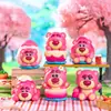 Imán de Nevera Oso Fresa Caja Sorpresa Decoración Creativa para el Hogar Dibujos Animados Anime Souvenir Regalo para Cumpleaños de Amigos