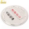 Adecuado para Nazhi Jierui 3 tapa de tanque de combustible lentejuelas Rui 3 tapa de llenado de combustible de acero inoxidable pegatinas decorativas antiarañazos y frotaduras accesorios