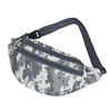 Bolsa de cintura de camuflagem transfronteiriça Nova Pano Oxford Anti-respingos Resistente ao desgaste Homens e mulheres Peito Bolsa Montanhismo ao ar livre Ombro Crossbody Peito Bolsa