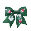 Acessórios de Cabelo Personalizados para Meninas de Natal Transfronteiriços Tecido Estampado Alce Acessórios de Festa Princesa Grampo de Cabelo Grampo de Cabelo 4791