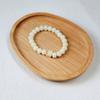 Pulsera de garra de gato de carbón con raíz de Bodhi, jade blanco natural femenino, gato Bodhi, frijol de leche, gatito, borla de mano