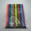 Amazon caneta aquarela infantil lavável 12 cores atacado kit papelaria estudante caneta de pintura colorida personalizada