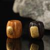 Cuentas de barril con incrustaciones de cinco escrituras de Aquilary, accesorios hechos a mano, colgante de bricolaje, accesorios de juego de texto, cuentas sueltas, cuentas de grano vertical, cuentas de transferencia