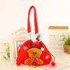 Bolsa de regalo de Navidad bolsa de regalo bolsa de manzana de Nochebuena bolsa luminosa de Navidad bolsa de dulces bolso de mano de fruta seguro