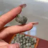 Patrón de Jade Azul Natural del Agua Pier DIY Wen Juguete Accesorios Accesorios para Pulseras Accesorios Hechos a Mano