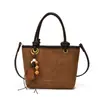 Novo modelo de outono de 2026, bolsa de ombro feminina estilosa e versátil com um toque vintage e de alta qualidade, adequada para o trabalho, bolsa transversal
