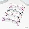 48 tamaño pequeño ultraligero titanio de memoria se puede combinar con montura de gafas para miopía al por mayor Danyang gafas 8020 presbicia femenina negocios
